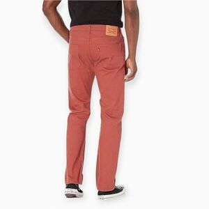 LEVI'S 513 Special Edition Salmon Red Denim Jeans